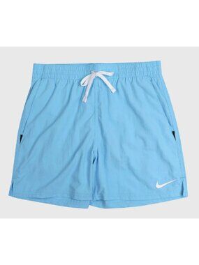 Nike Swim Logo 5" Shorts Trunks Bathing Suit NESSE495-486 Mens XS NEW with Tags